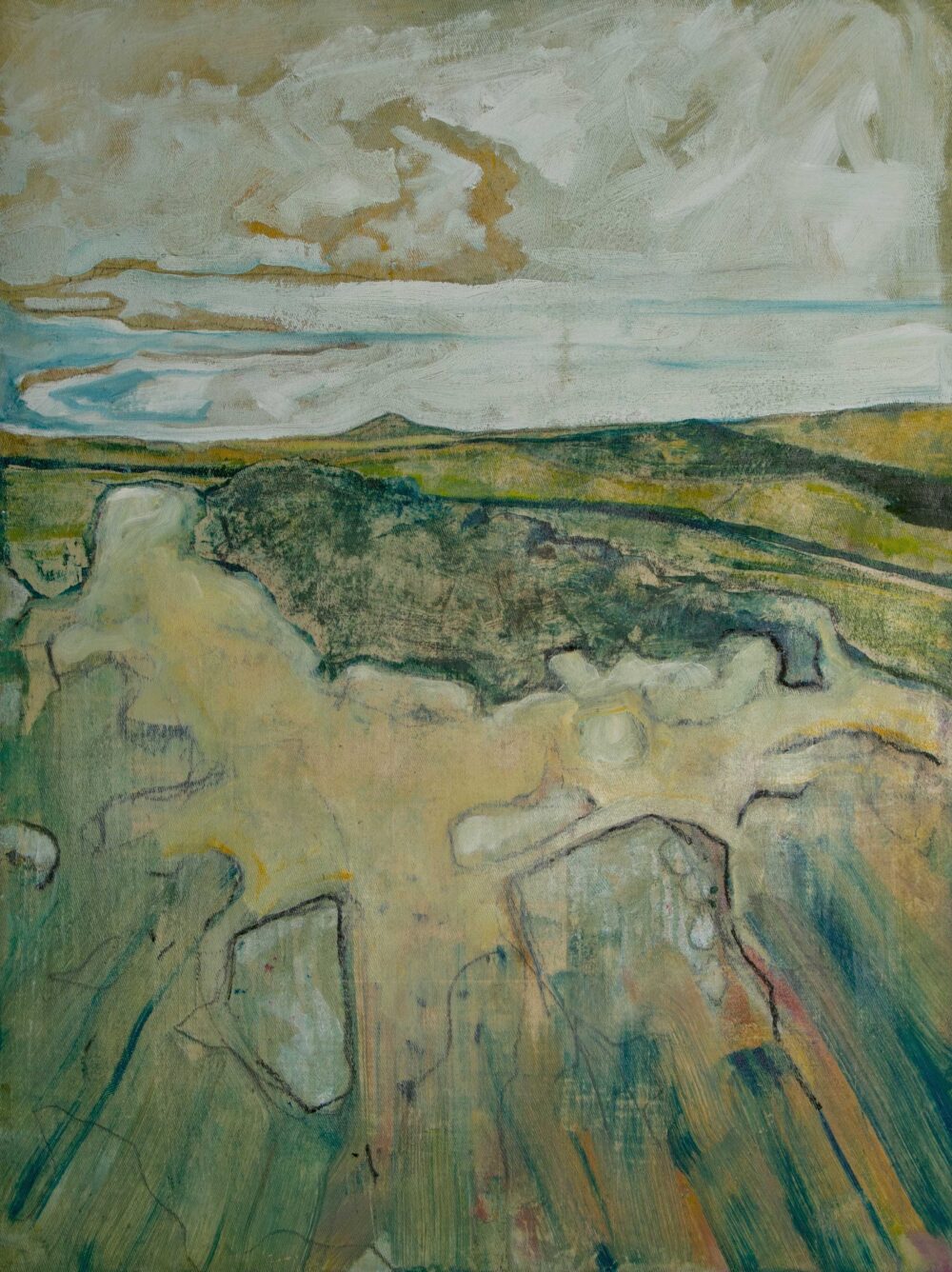 A Sketch for a Machine Gun Pit at Carn Llidi