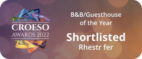 Roch Castle runner for Best B&B at the Visit Pembrokeshire Croeso Awards 2022