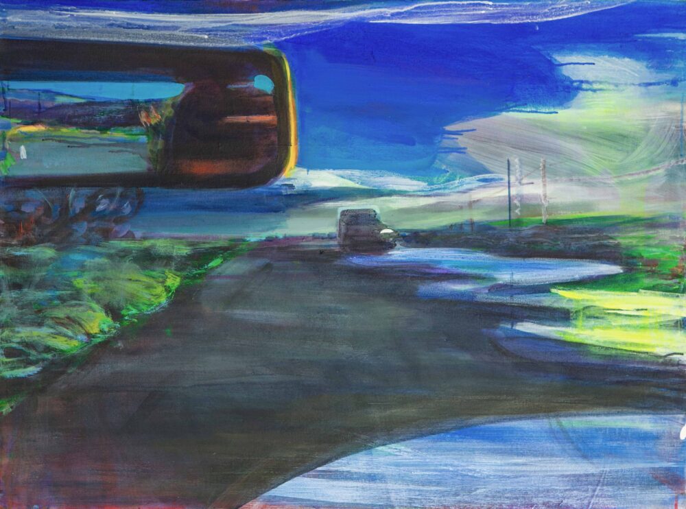 Backroad between the Road