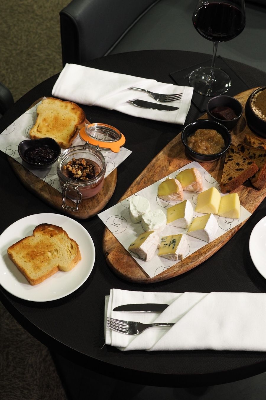 Blas Restaurant Bar Menu. Welsh Cheese and Chicken Parfait