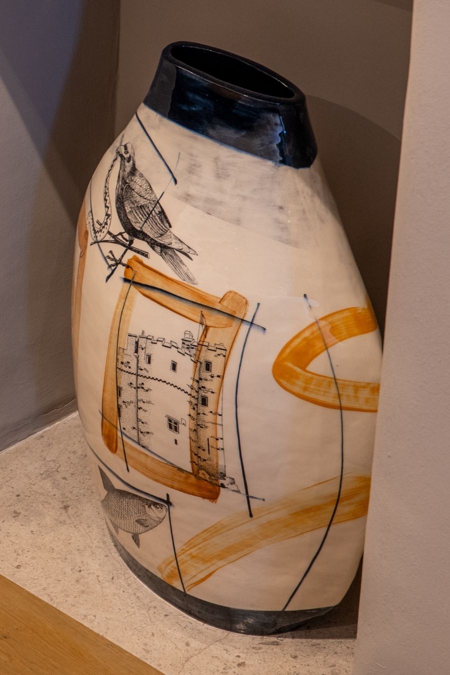 Roch Castle, Ap Gruffydd Bedroom Artwork by Daniel Wright