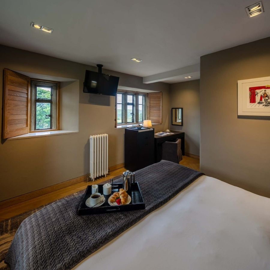 Roch Castle St Davids Bedroom Alt View