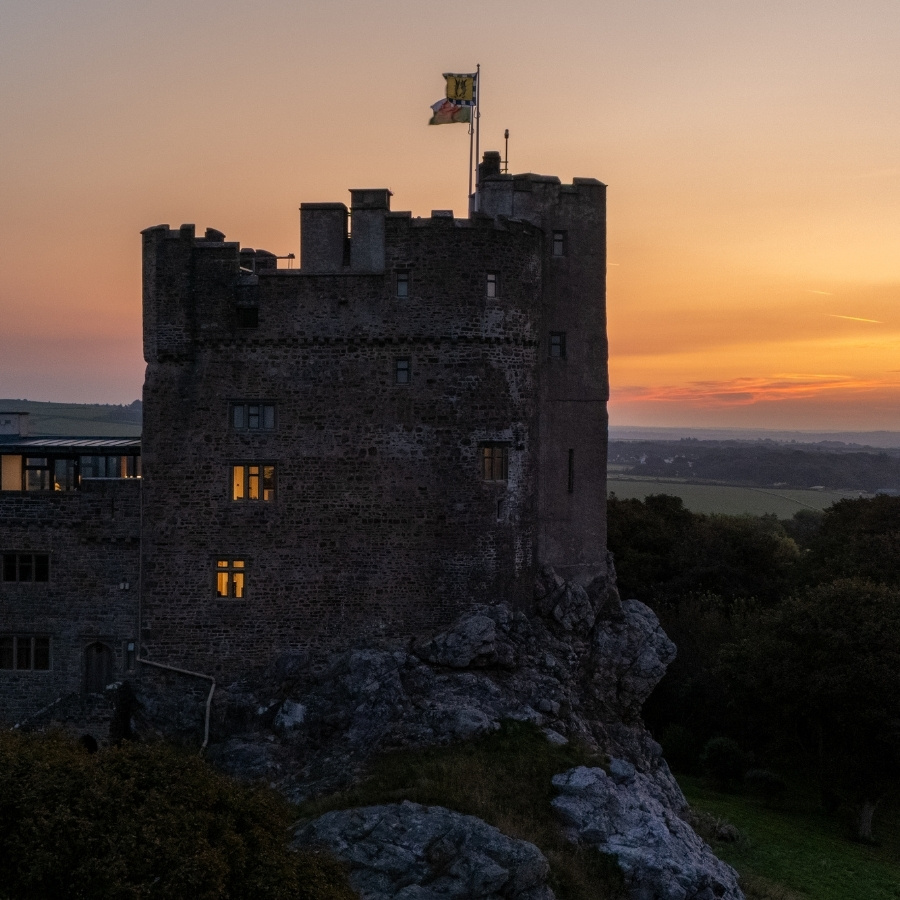 Roch Castle Sunrise