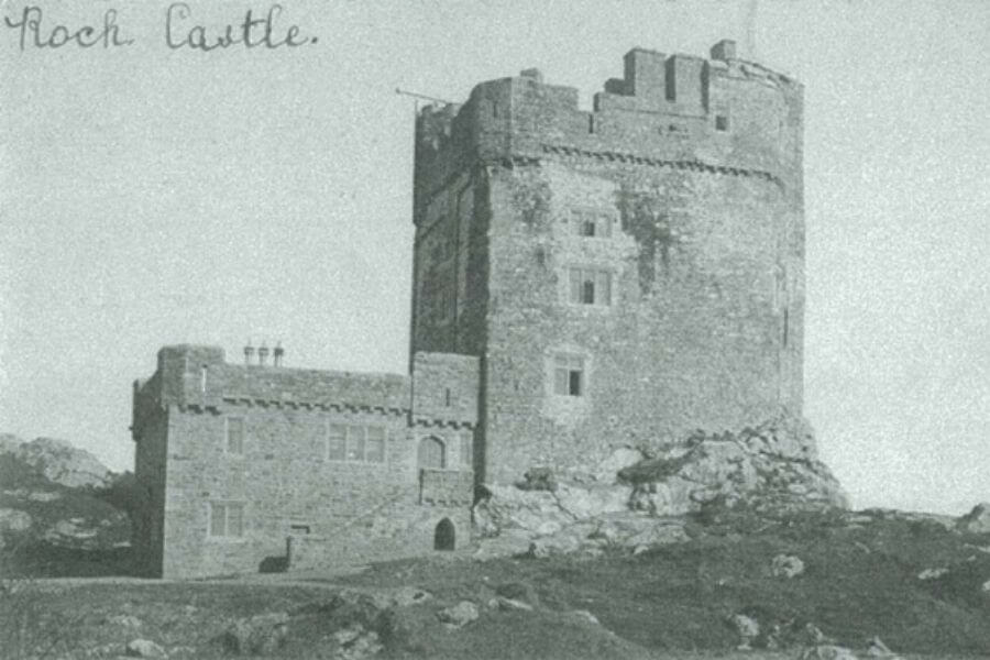 Roch Castle, Historic image